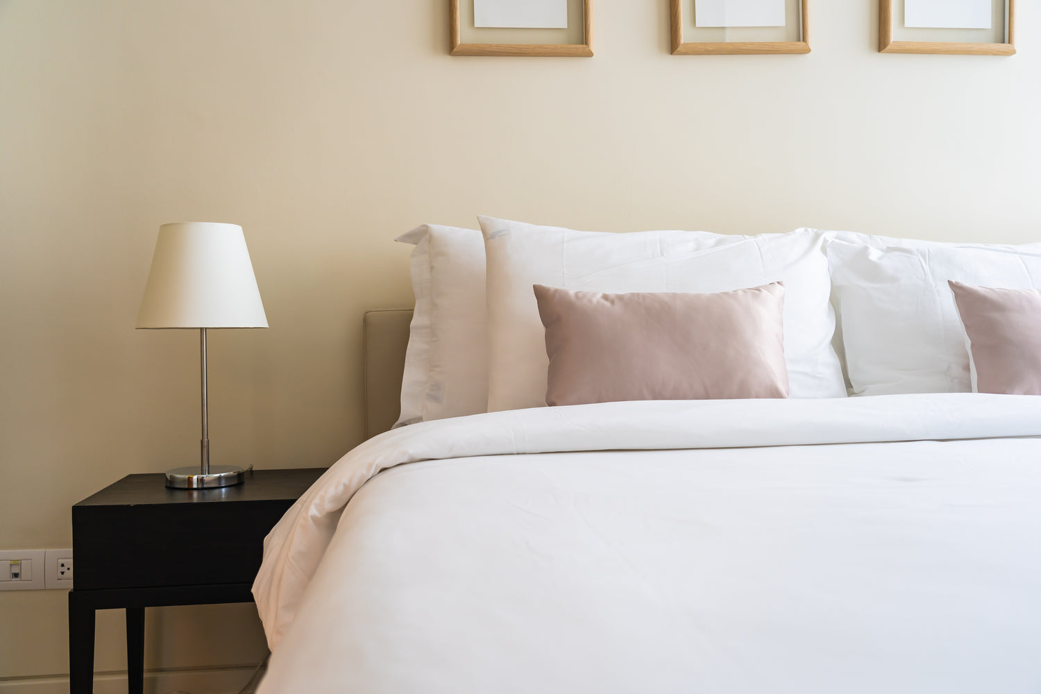 Dormitorio preparado para el descanso durante la menopausia