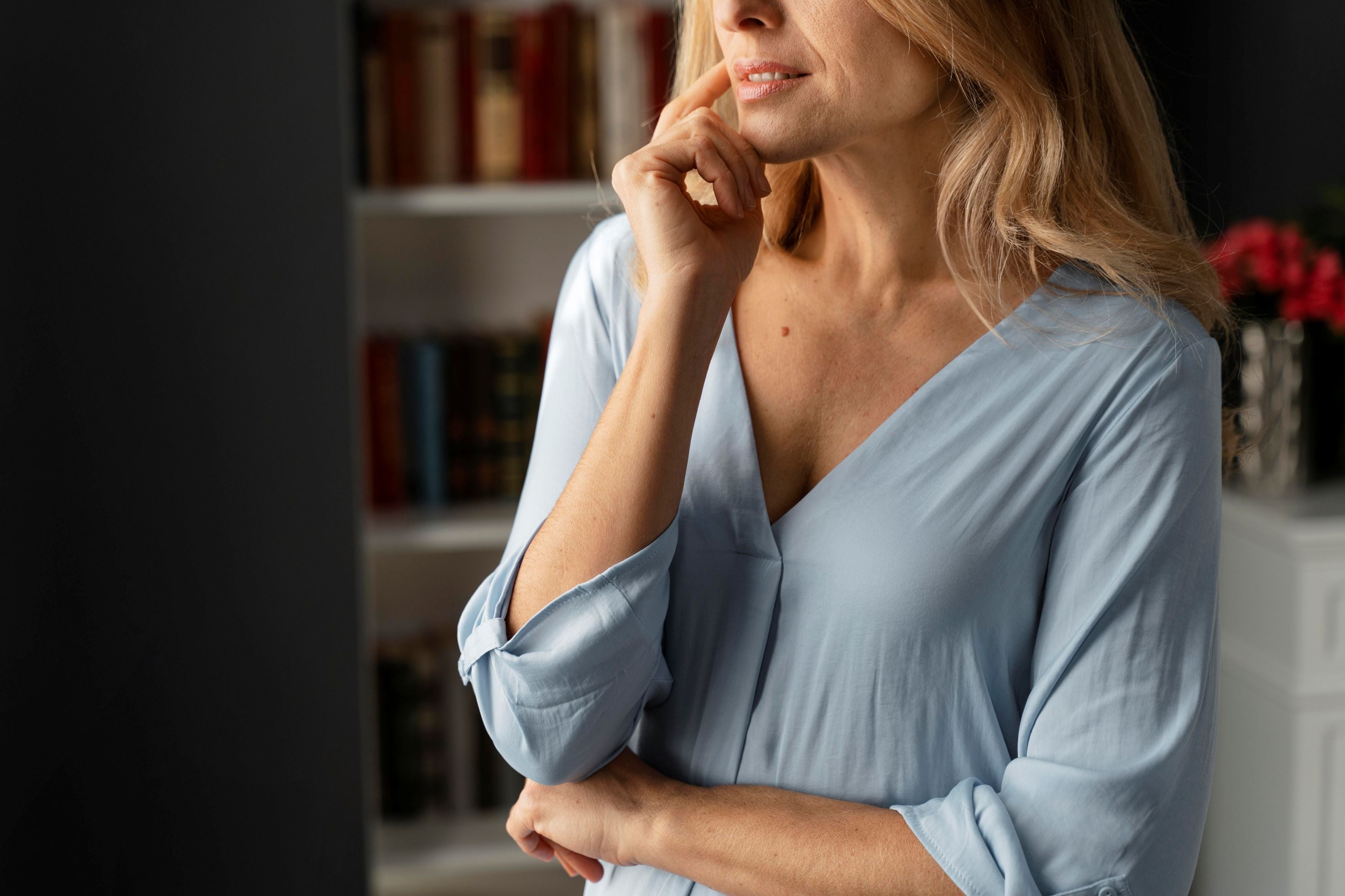Mujer recuperando el deseo sexual durante la menopausia